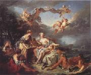 Francois Boucher The Rape of Europa (mk05) oil painting on canvas